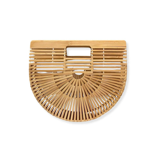 Signature Bamboo Clutch