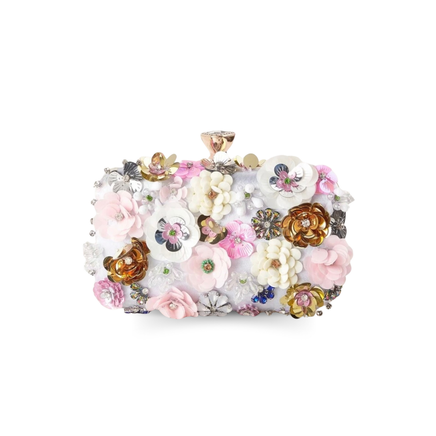 Gardenia Gala Clutch